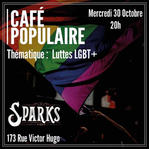 Café populaire : Luttes LGBT