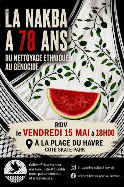 Rassemblement en mémoire de la Nakba