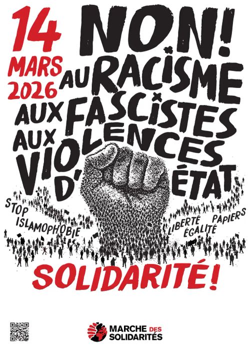 Manifestation contre le racisme et le fascisme