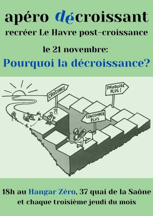 Apéro décroissant : Pourquoi la décroissance ?