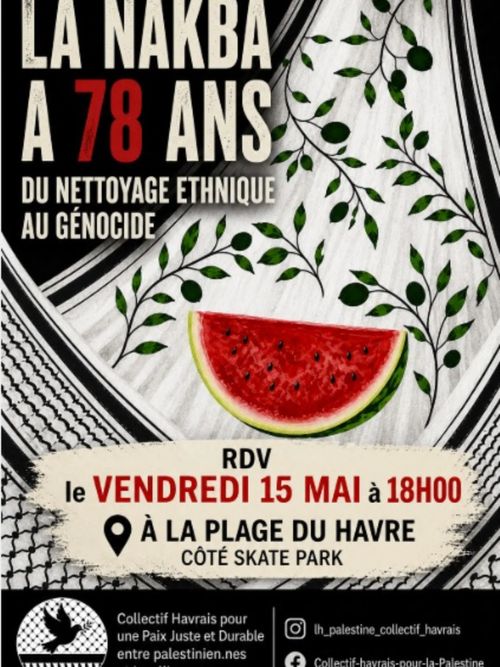 Rassemblement en mémoire de la Nakba